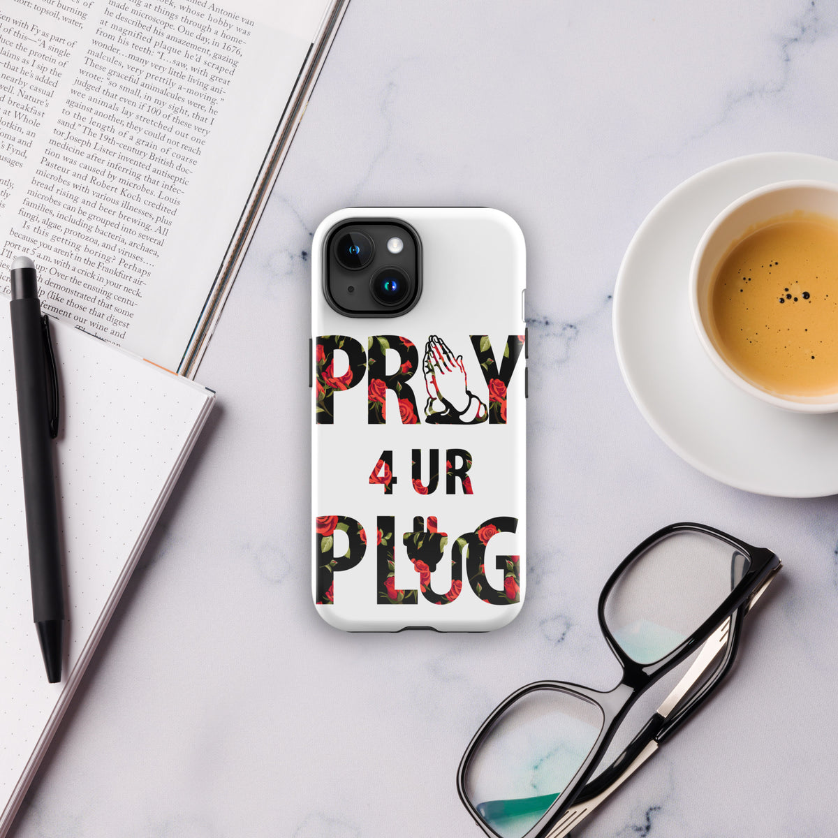 Pray 4 Ur Plug Tough Case for iPhone®