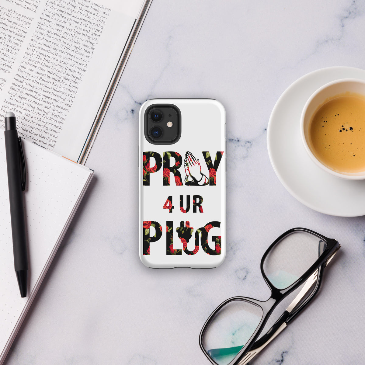 Pray 4 Ur Plug Tough Case for iPhone®