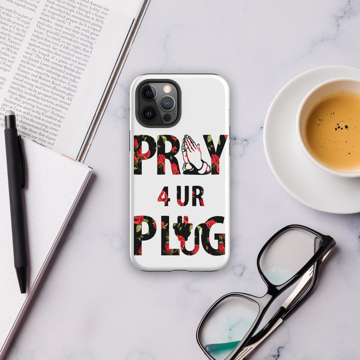 Pray 4 Ur Plug Tough Case for iPhone®