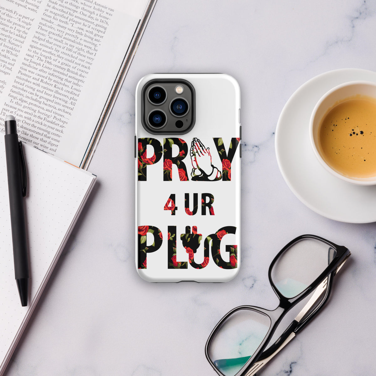 Pray 4 Ur Plug Tough Case for iPhone®