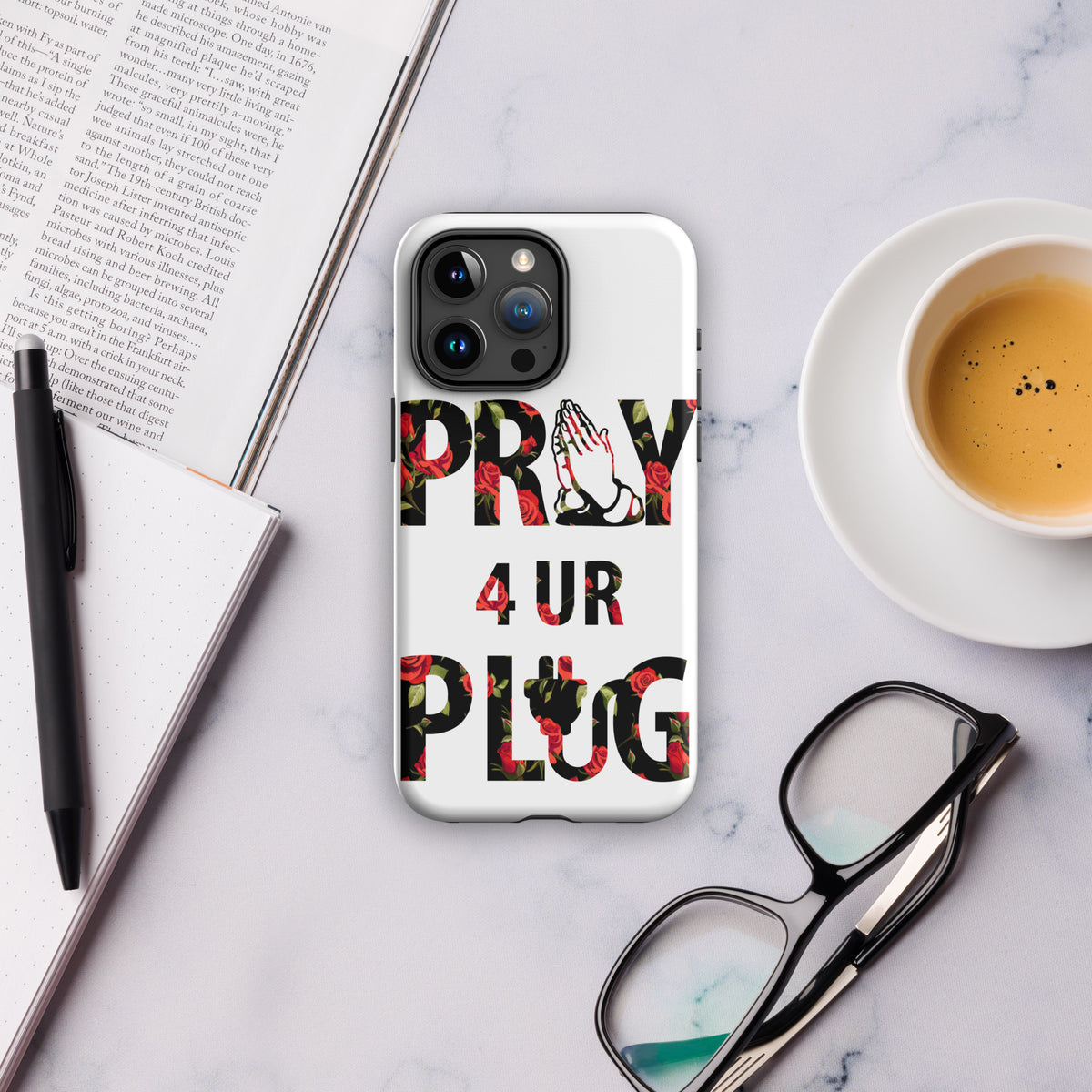 Pray 4 Ur Plug Tough Case for iPhone®