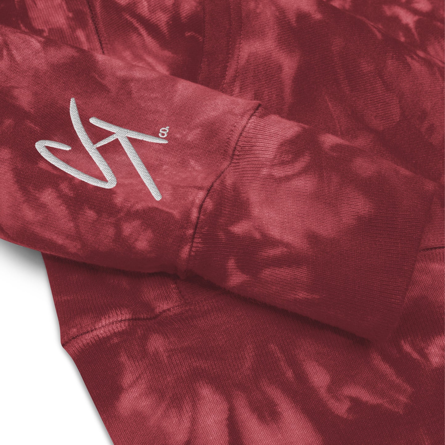 "Concrete Kulture" Champion tie-dye hoodie