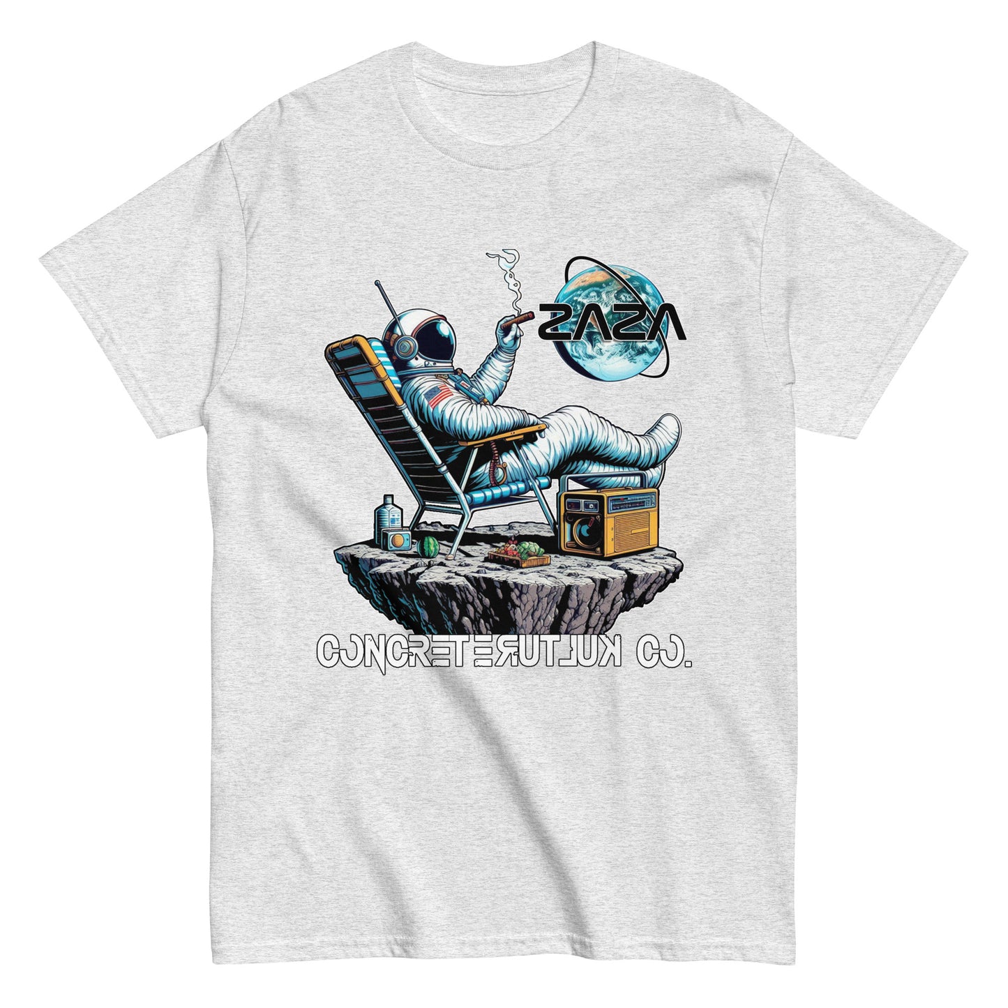Concrete Kulture Co "Zastronaut just Chillin" Unisex classic tee