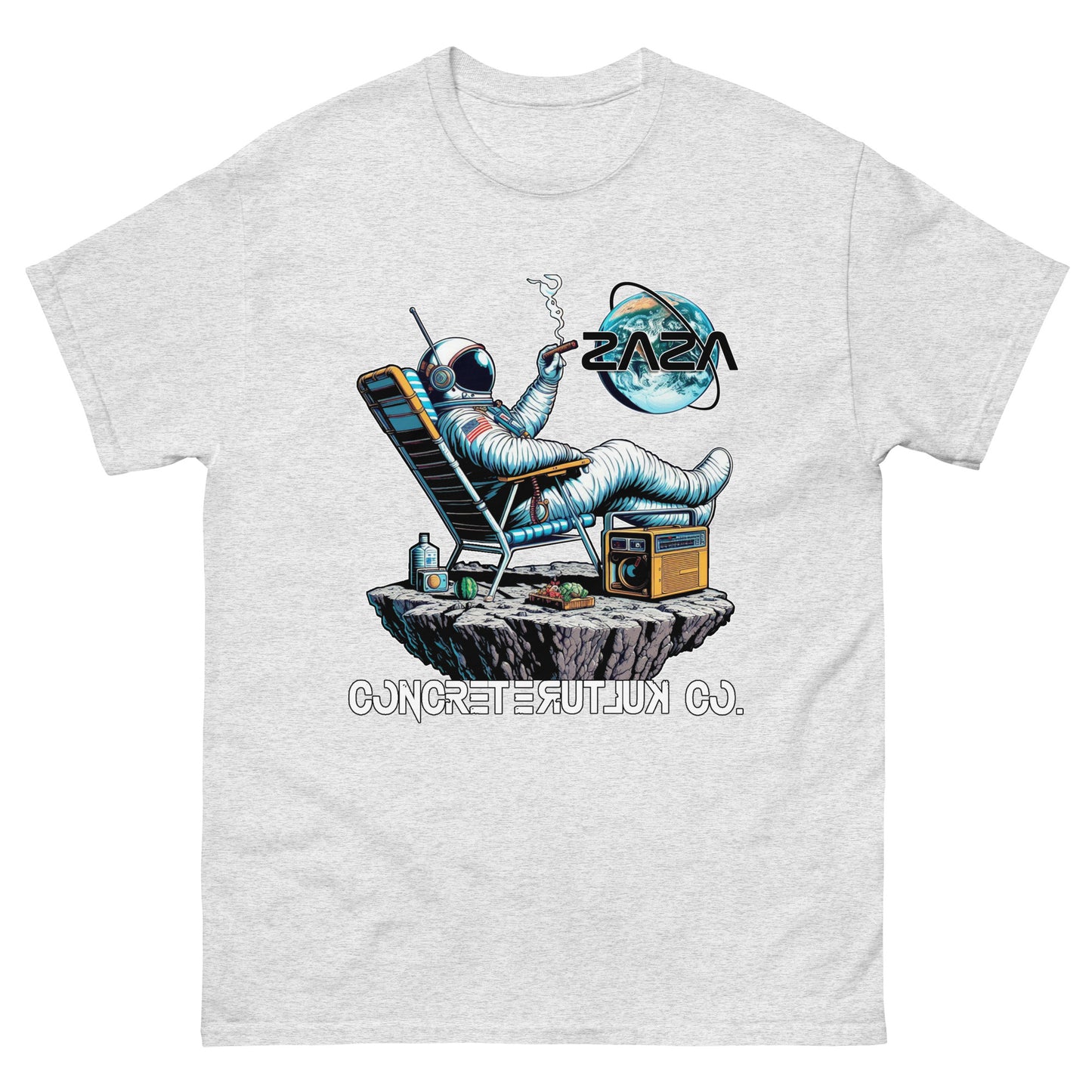 Concrete Kulture Co "Zastronaut just Chillin" Unisex classic tee