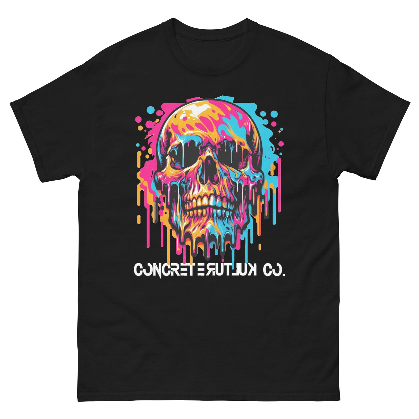 Concrete Kulture Co. "Skull Drip" Unisex classic tee