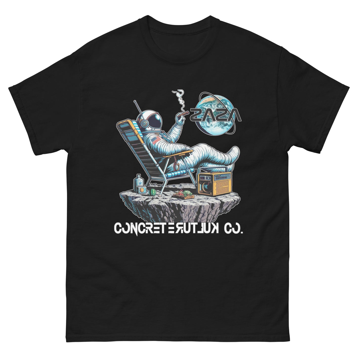 Concrete Kulture Co "Zastronaut just Chillin" Unisex classic tee