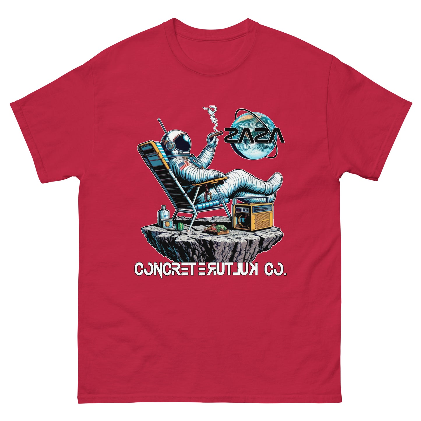 Concrete Kulture Co "Zastronaut just Chillin" Unisex classic tee