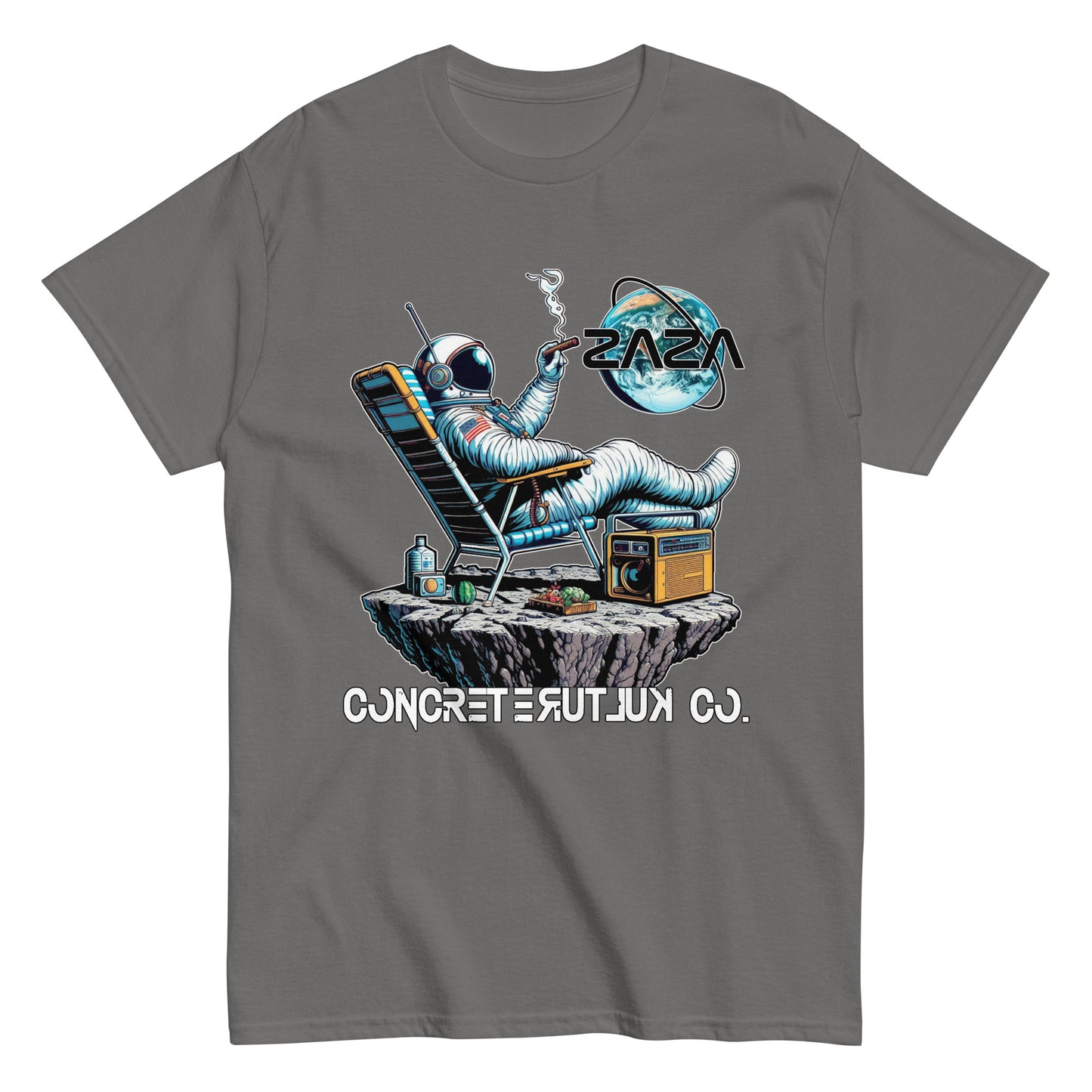 Concrete Kulture Co "Zastronaut just Chillin" Unisex classic tee