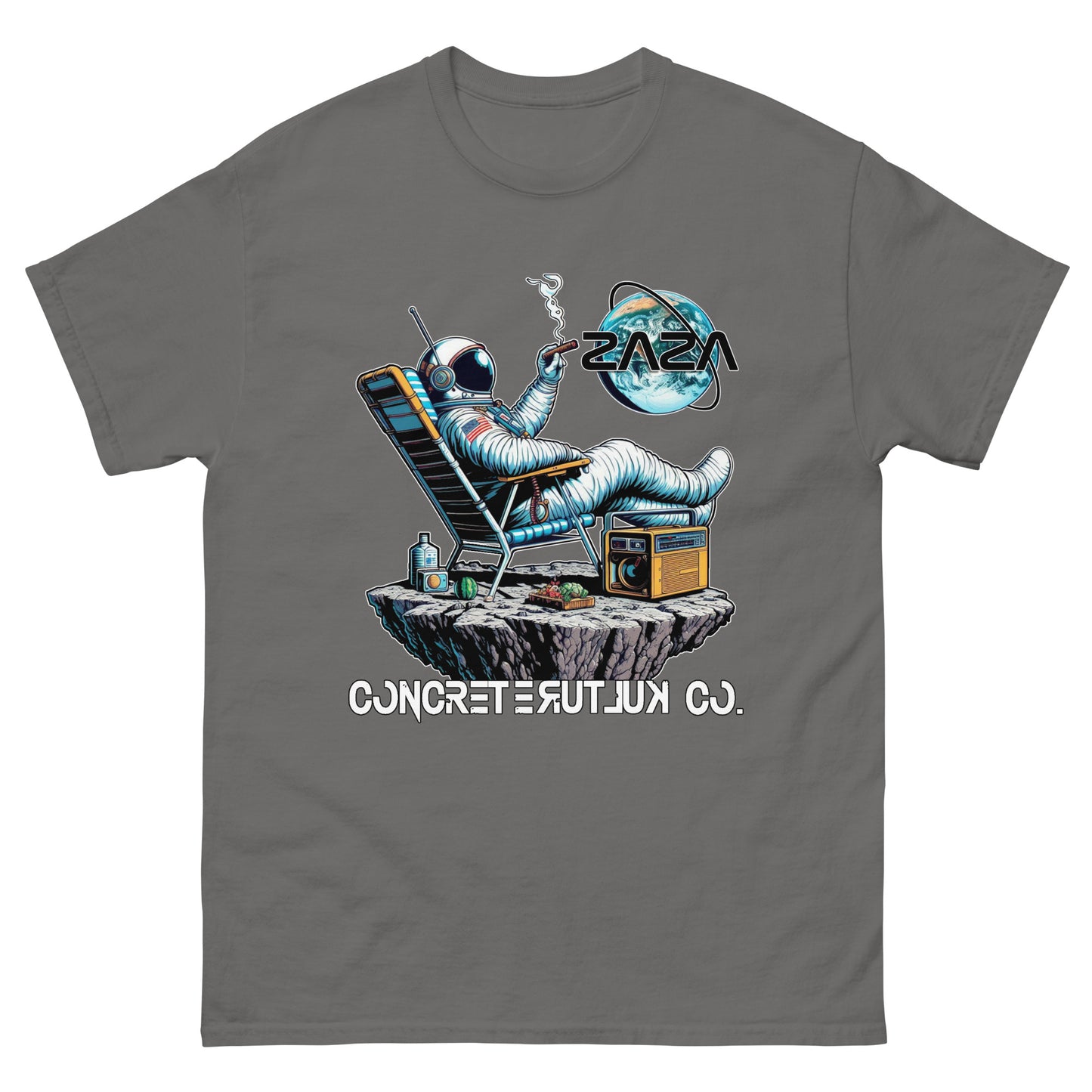 Concrete Kulture Co "Zastronaut just Chillin" Unisex classic tee
