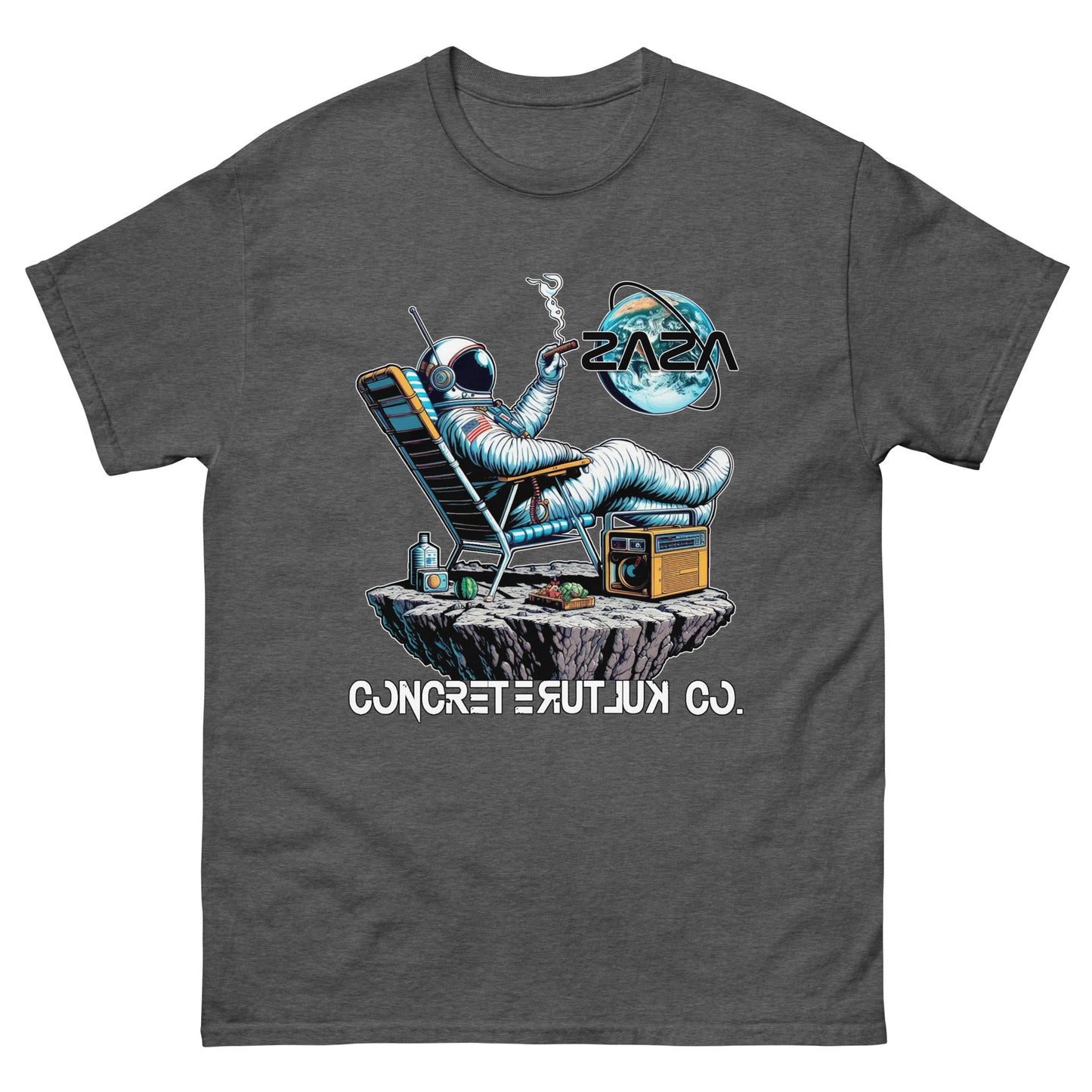 Concrete Kulture Co "Zastronaut just Chillin" Unisex classic tee