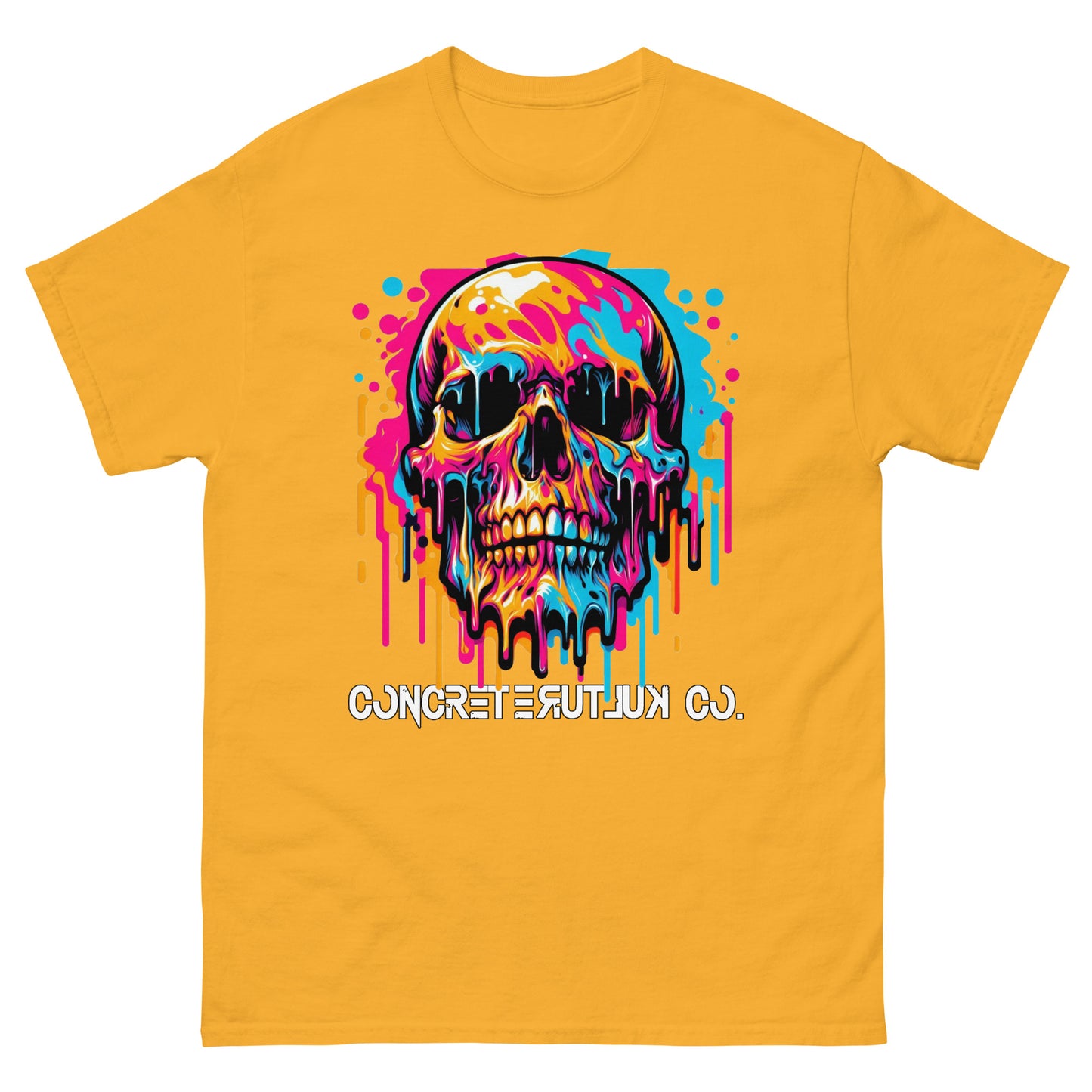 Concrete Kulture Co. "Skull Drip" Unisex classic tee