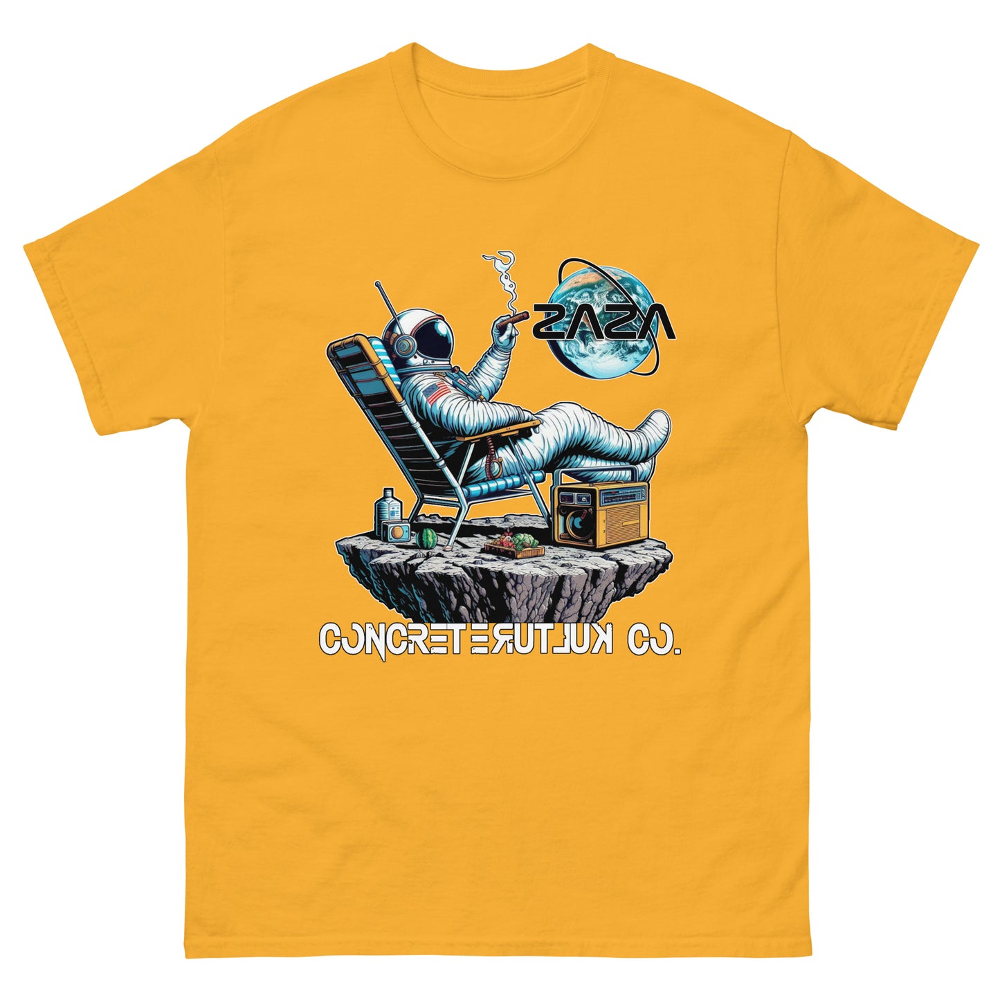 Concrete Kulture Co "Zastronaut just Chillin" Unisex classic tee