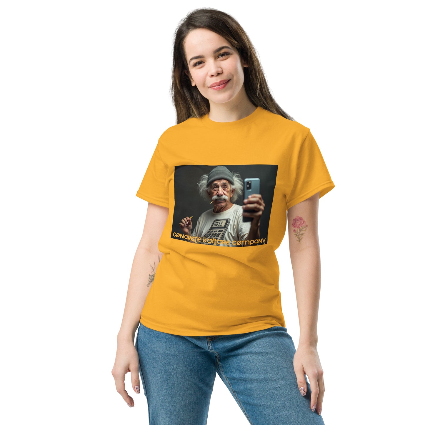 Concrete Kulture Co. "Einstein" Unisex classic tee