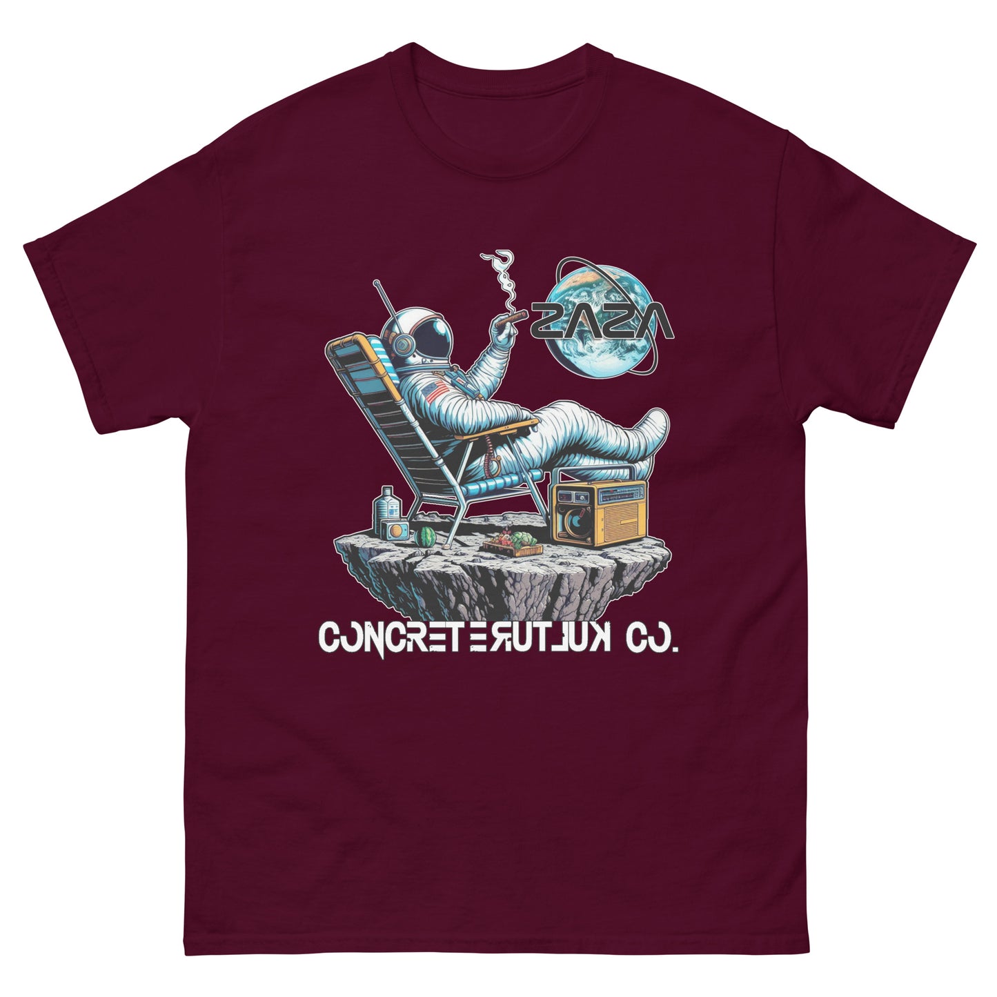Concrete Kulture Co "Zastronaut just Chillin" Unisex classic tee
