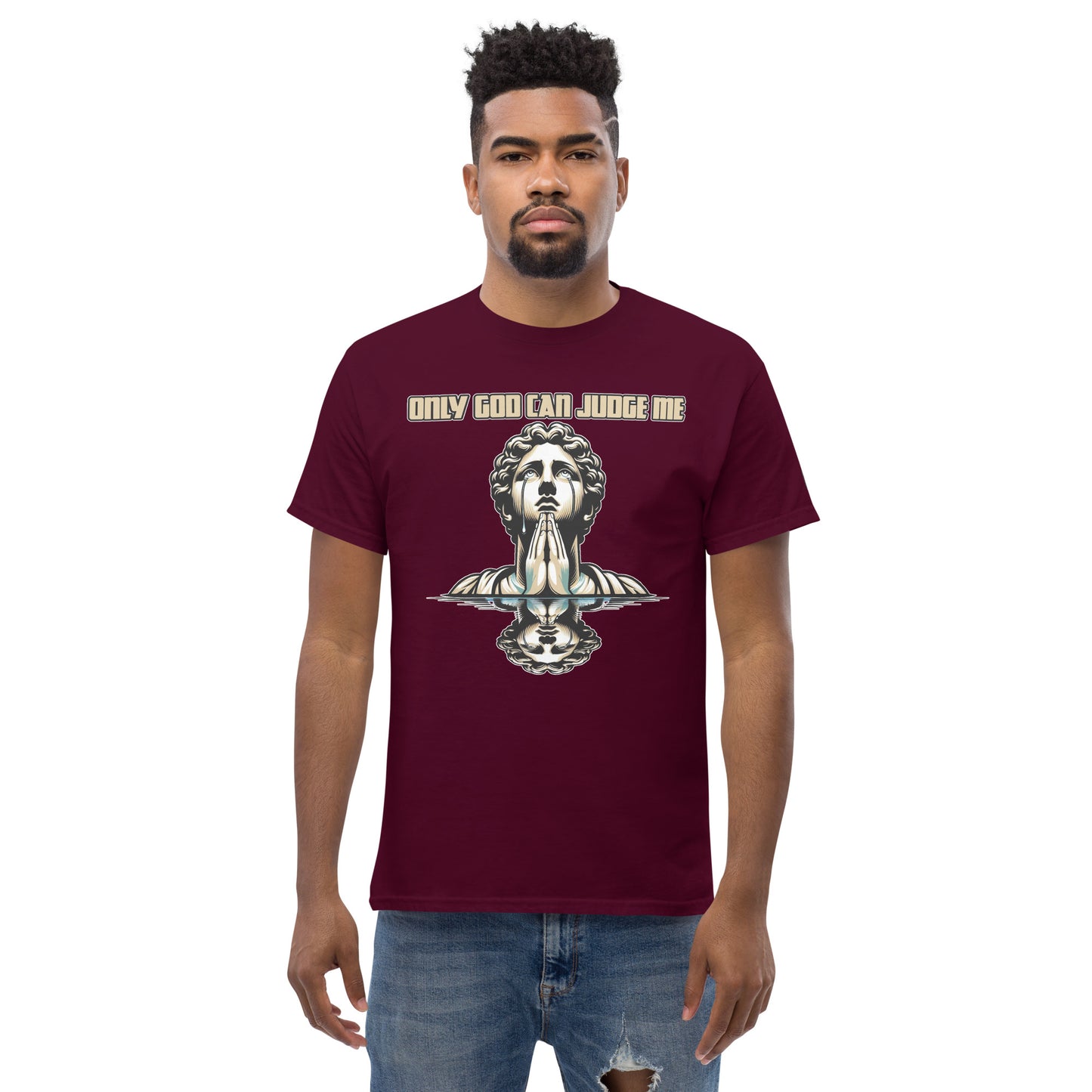 Concrete Kulture Company "Only God Can Judge Me" Unisex classic tee