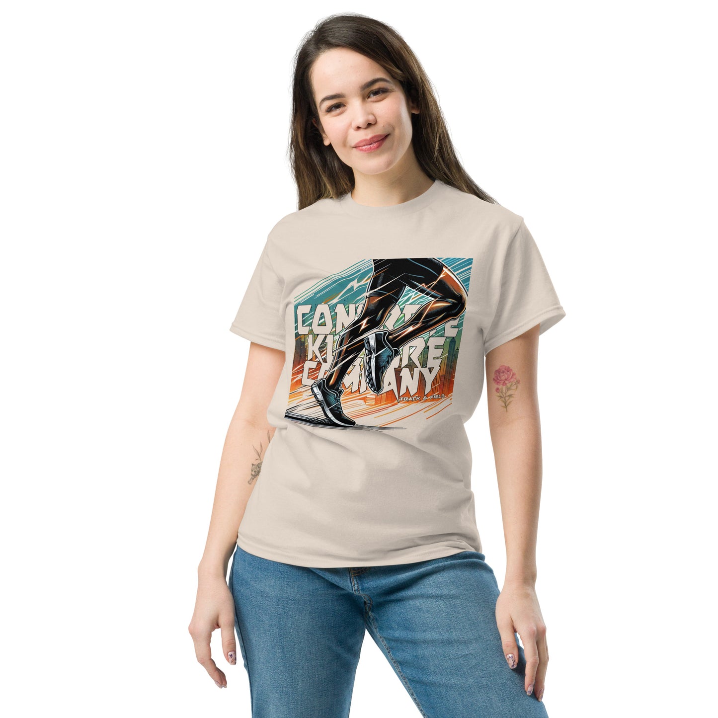 Concrete Kulture Co. Track n Field Unisex classic tee