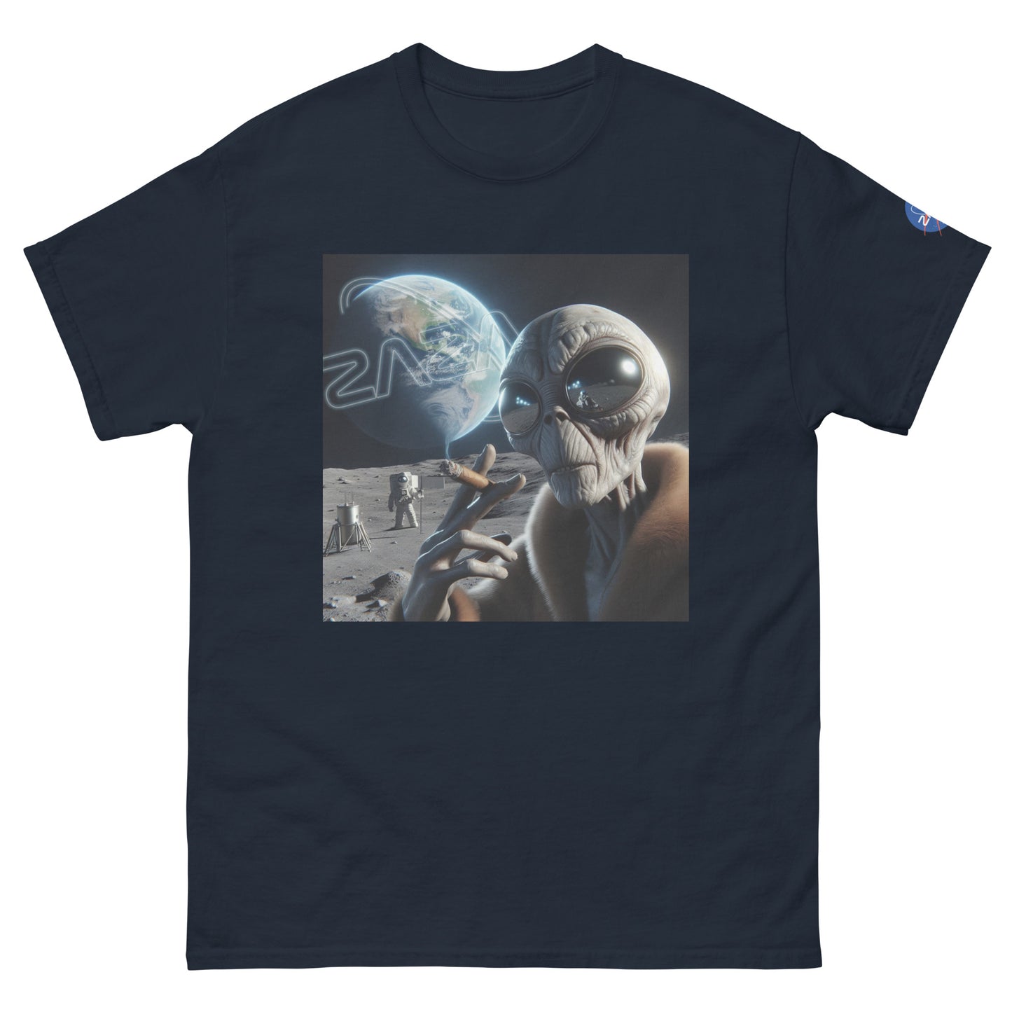 Concrete Kulture Co. - Zaza "Alien Selfie" Unisex classic tee
