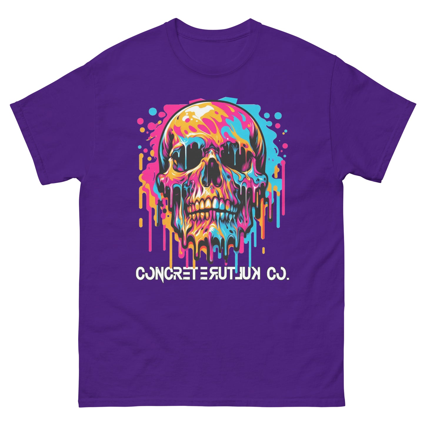 Concrete Kulture Co. "Skull Drip" Unisex classic tee