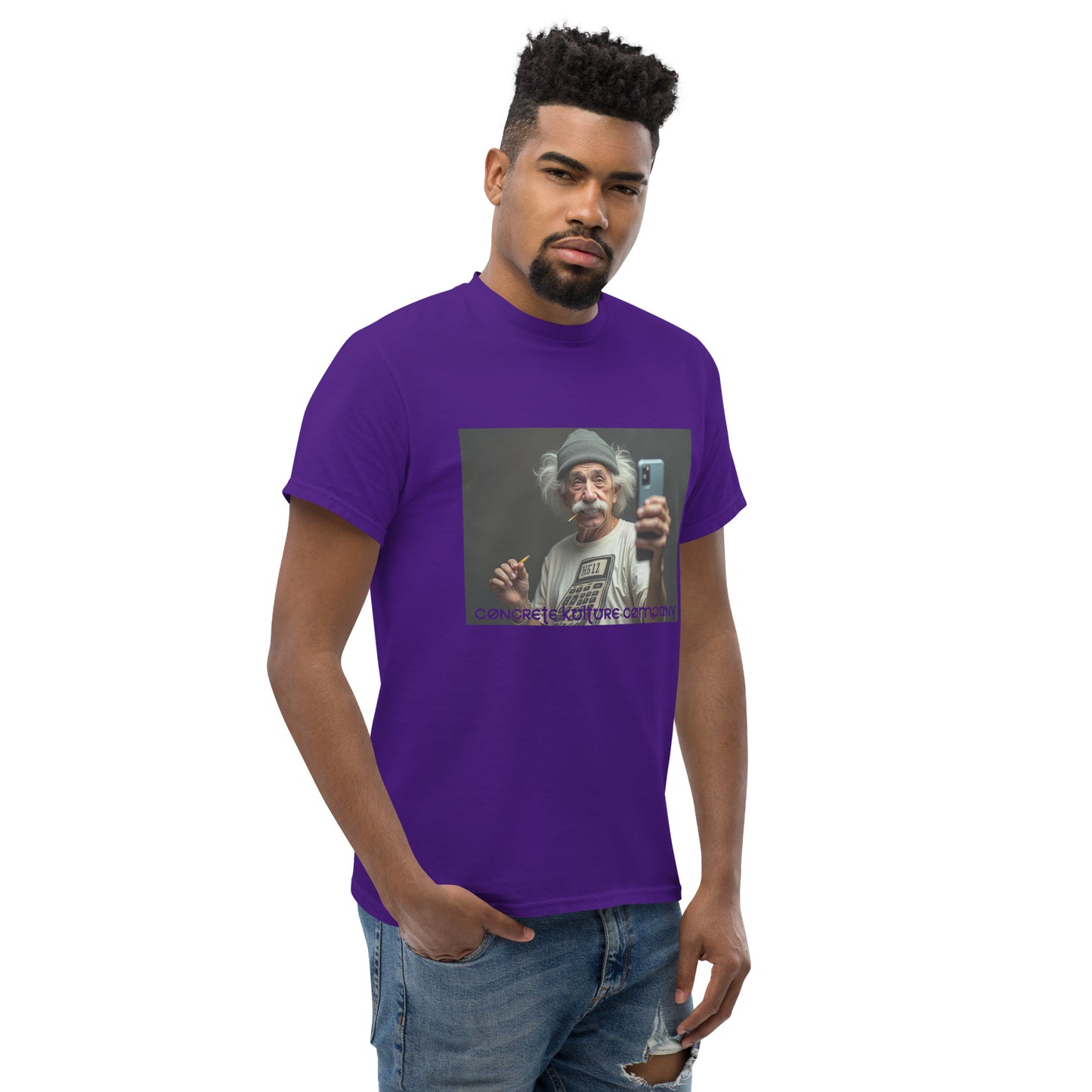 Concrete Kulture Co. "Einstein" Unisex classic tee