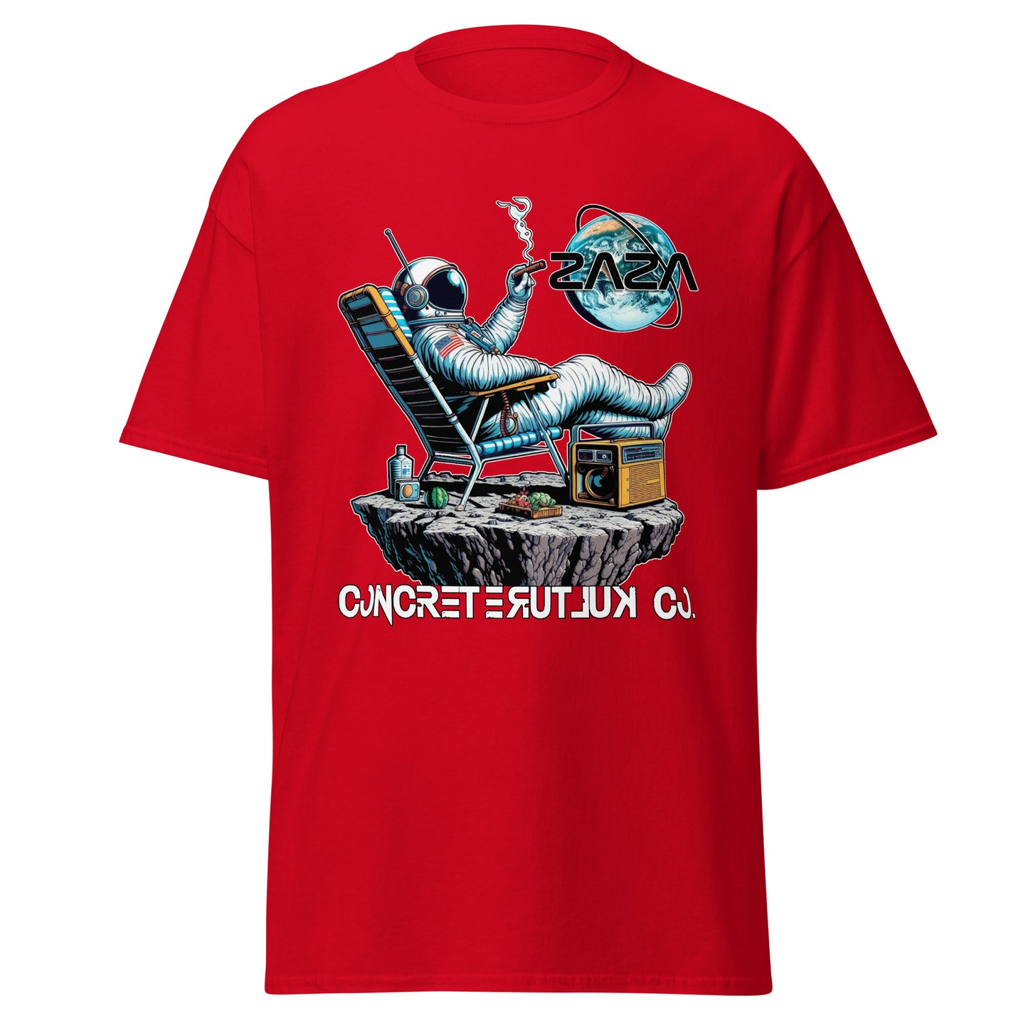 Concrete Kulture Co "Zastronaut just Chillin" Unisex classic tee