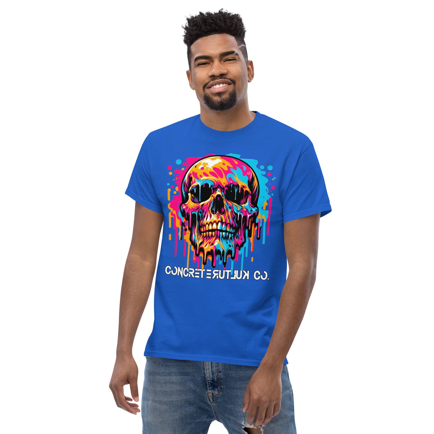 Concrete Kulture Co. "Skull Drip" Unisex classic tee