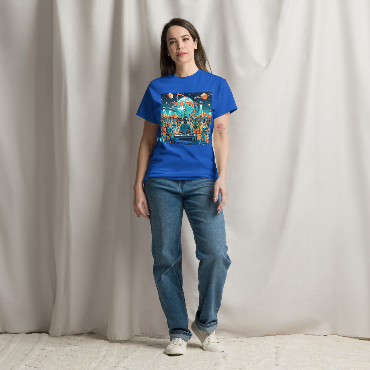 Concrete Kulture Company/Zaza "Party on Mars" Unisex tee