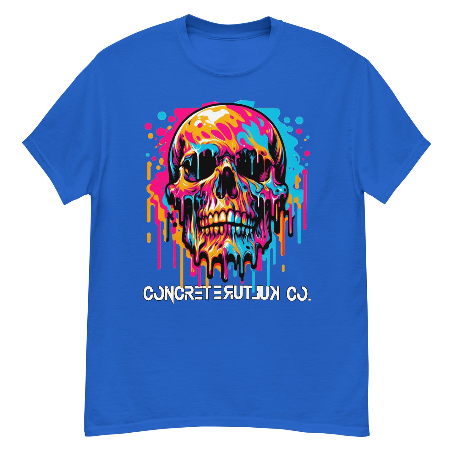 Concrete Kulture Co. "Skull Drip" Unisex classic tee