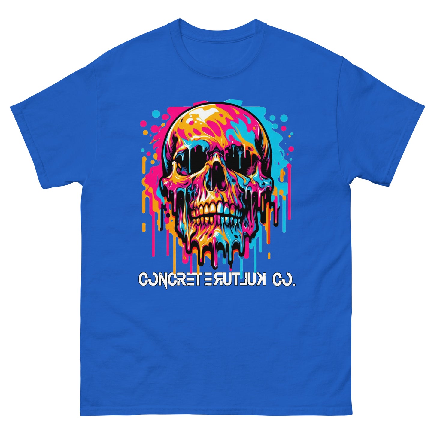 Concrete Kulture Co. "Skull Drip" Unisex classic tee