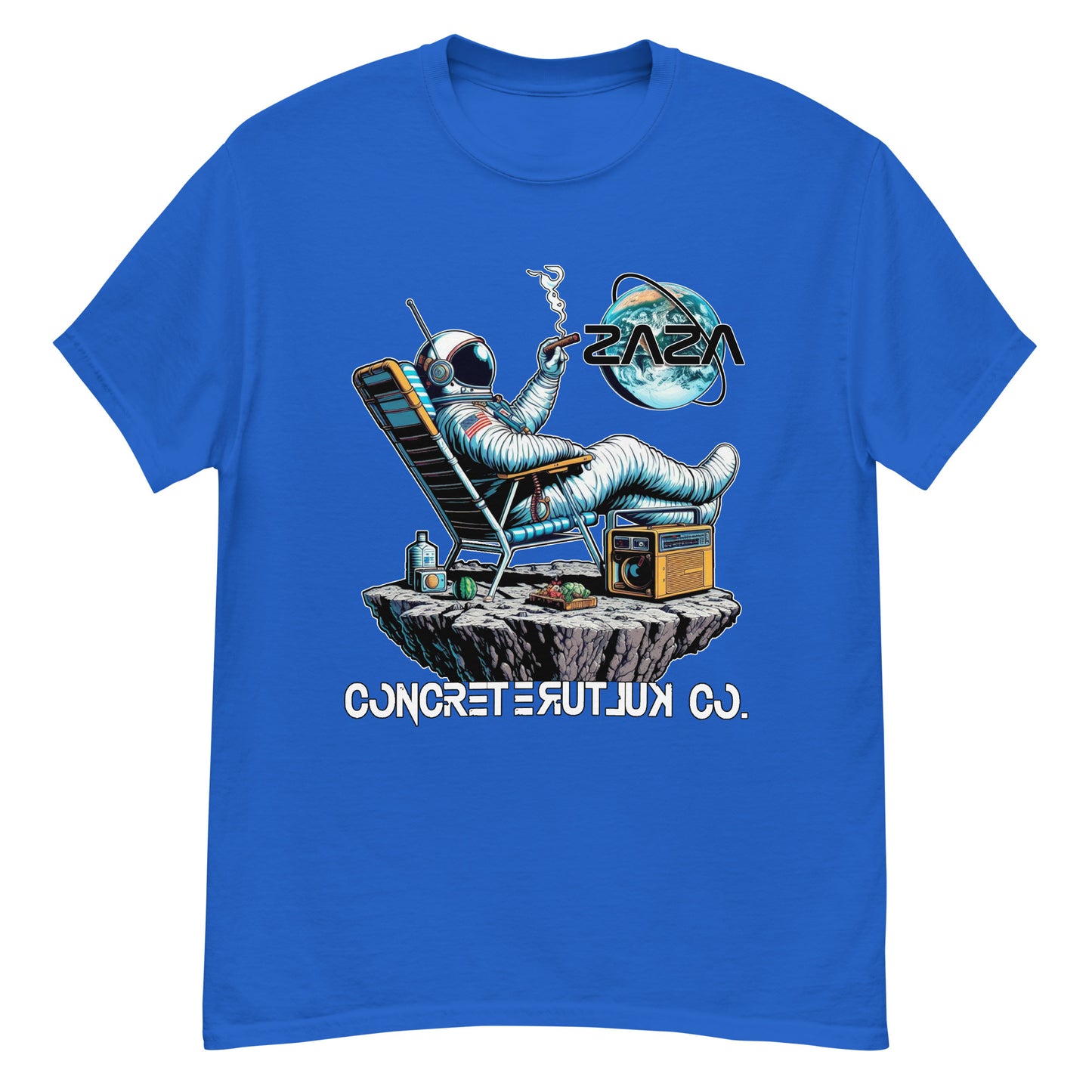 Concrete Kulture Co "Zastronaut just Chillin" Unisex classic tee