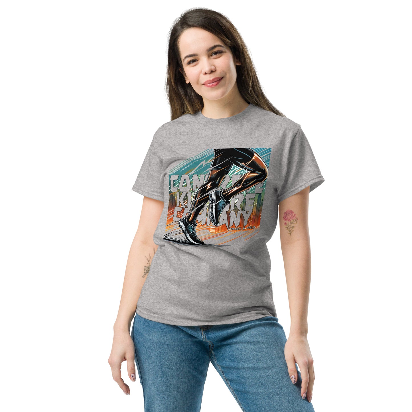 Concrete Kulture Co. Track n Field Unisex classic tee