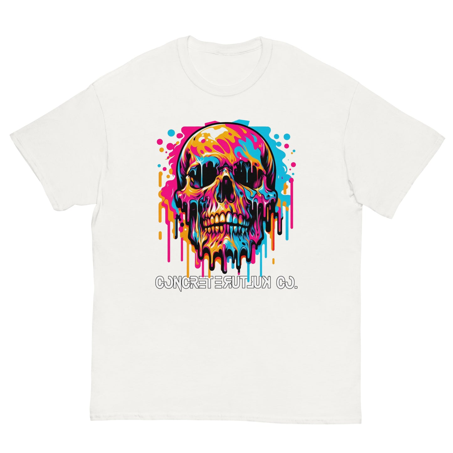 Concrete Kulture Co. "Skull Drip" Unisex classic tee