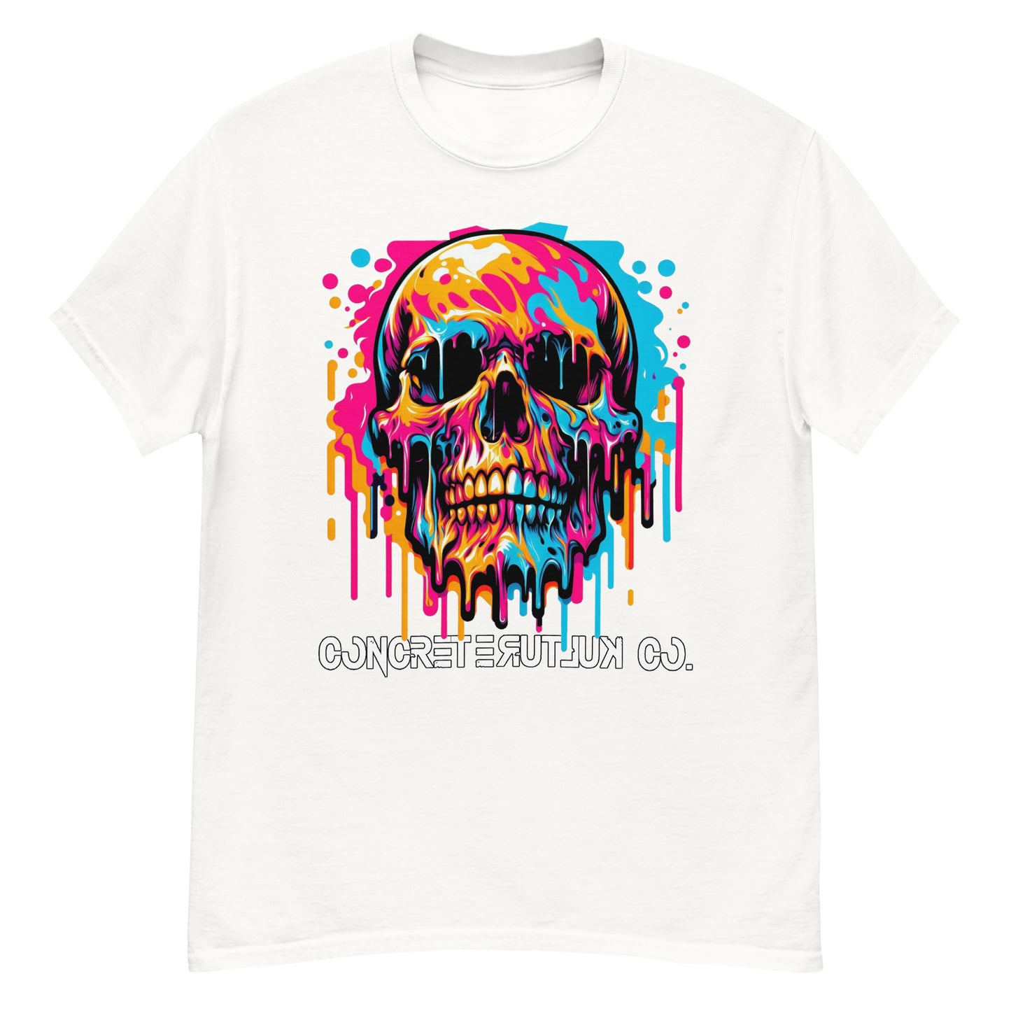 Concrete Kulture Co. "Skull Drip" Unisex classic tee