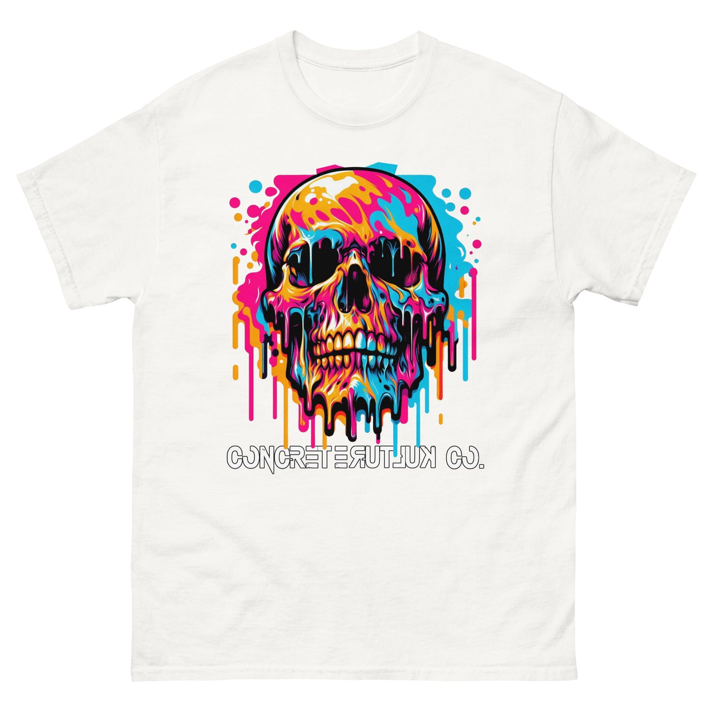 Concrete Kulture Co. "Skull Drip" Unisex classic tee