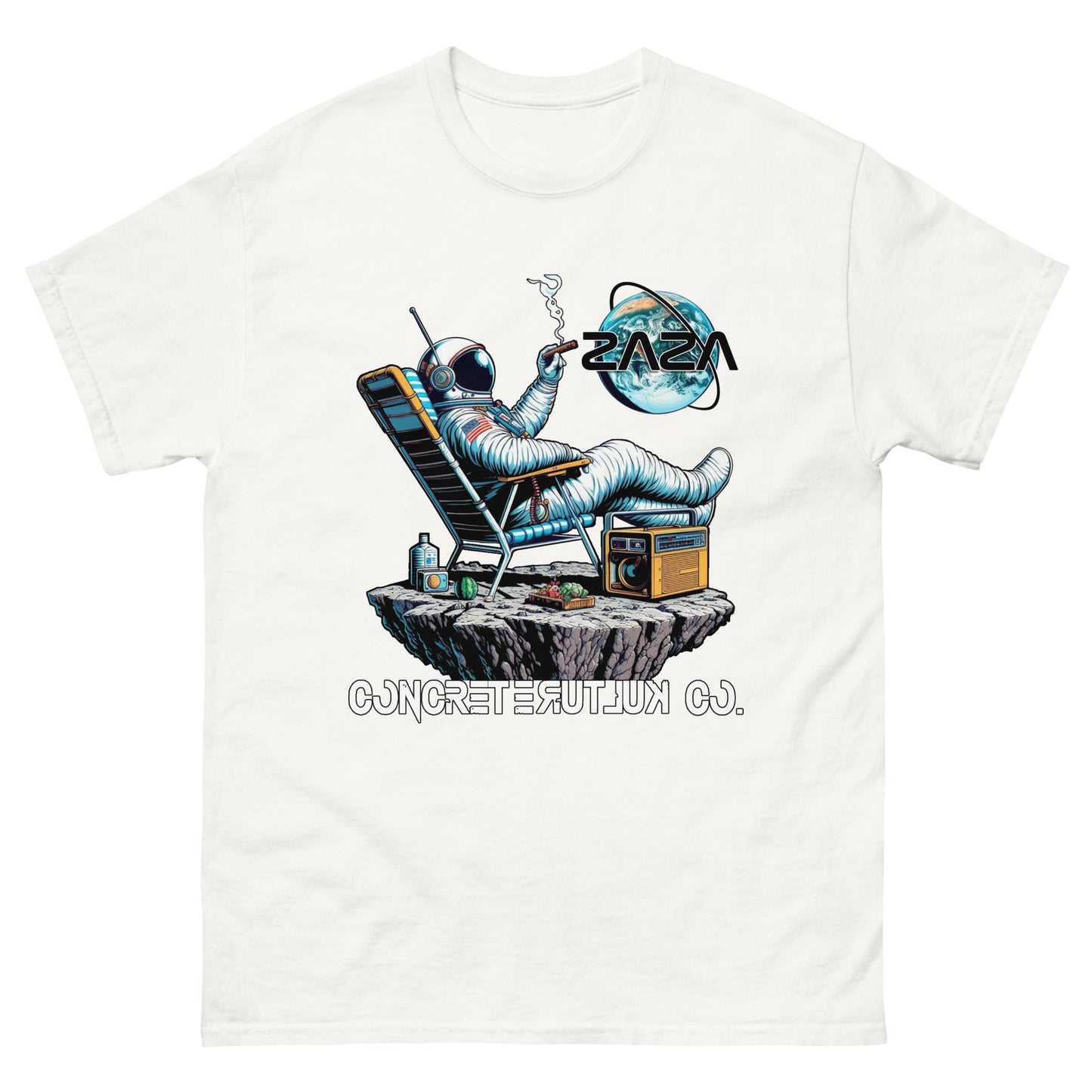 Concrete Kulture Co "Zastronaut just Chillin" Unisex classic tee
