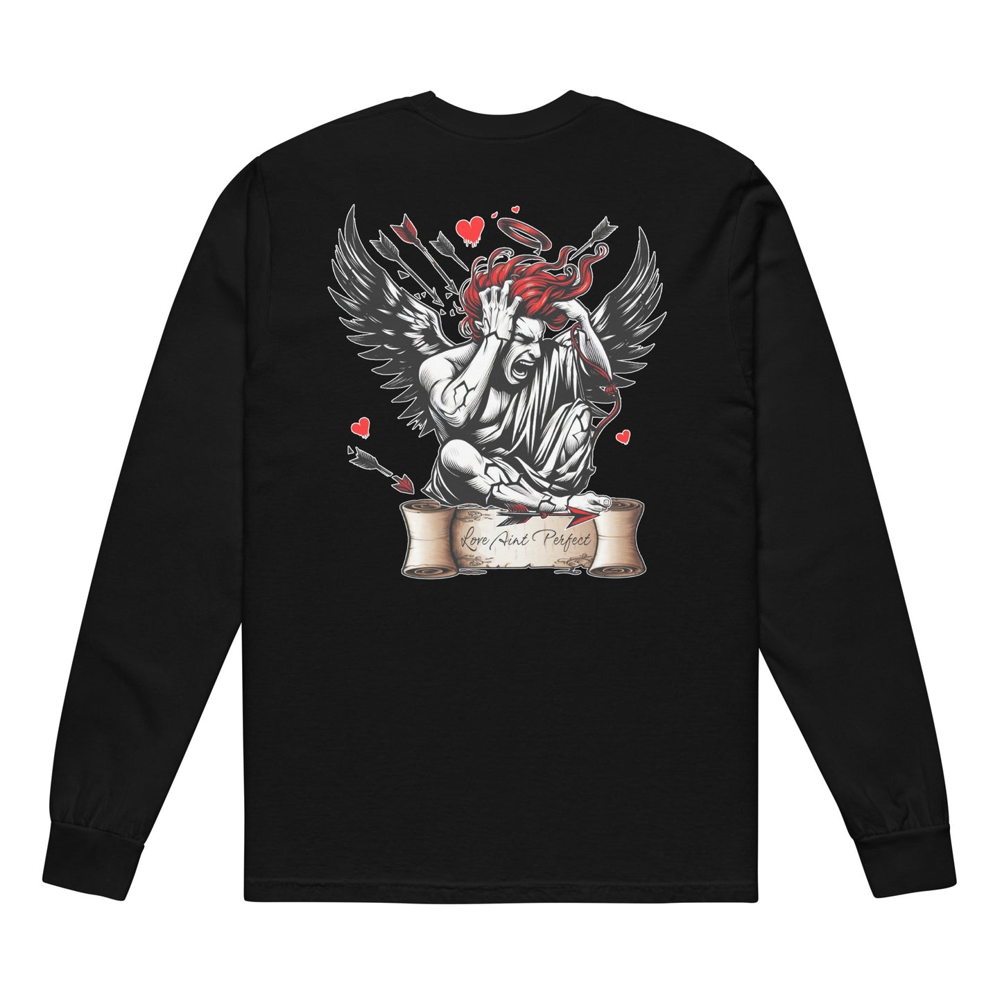 Concrete Kulture Company -dyed heavyweight long-sleeve shirt