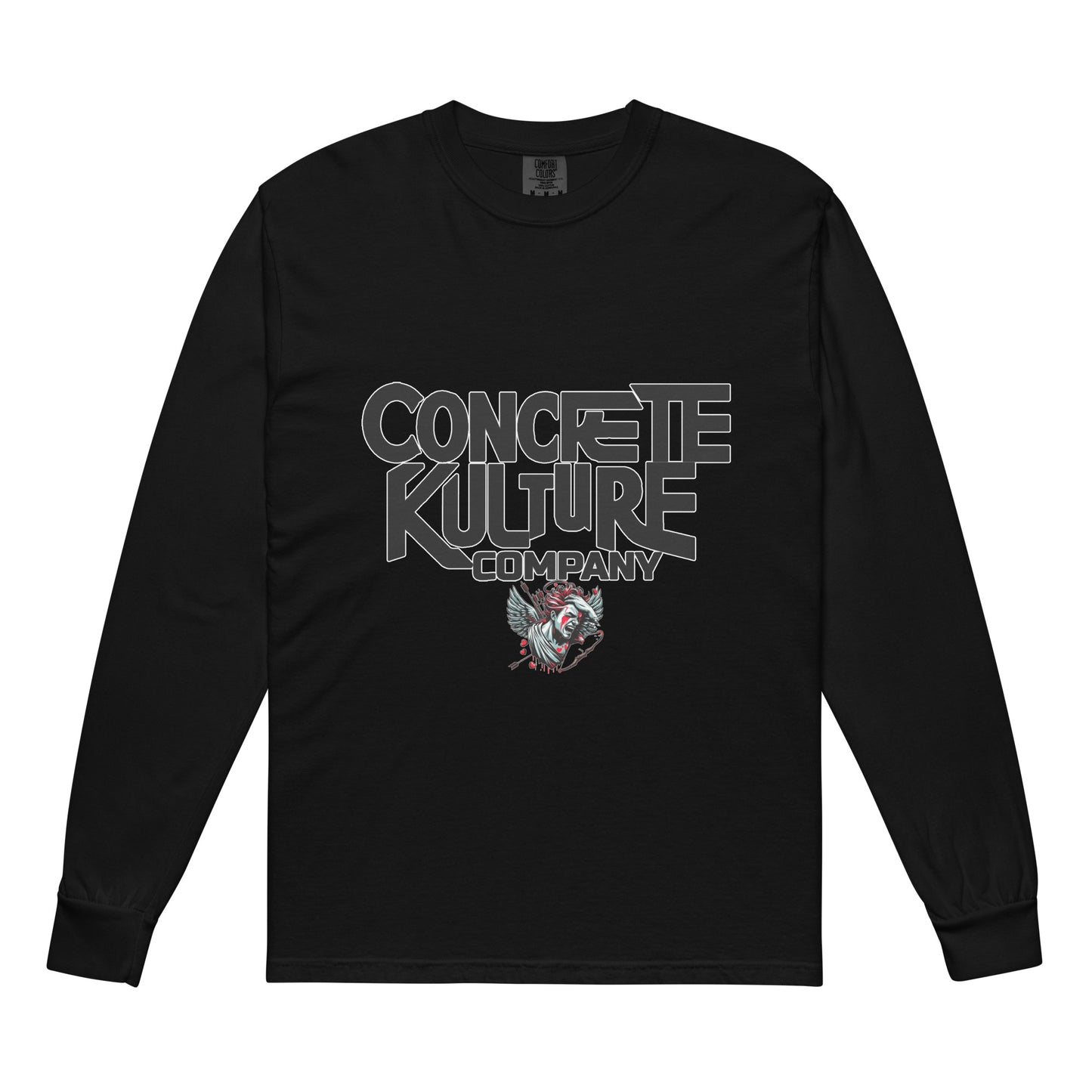 Concrete Kulture Company -dyed heavyweight long-sleeve shirt