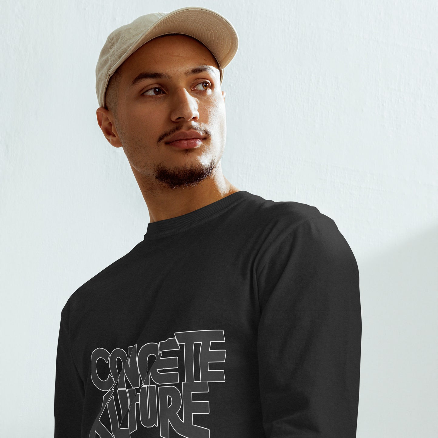 Concrete Kulture Company -dyed heavyweight long-sleeve shirt