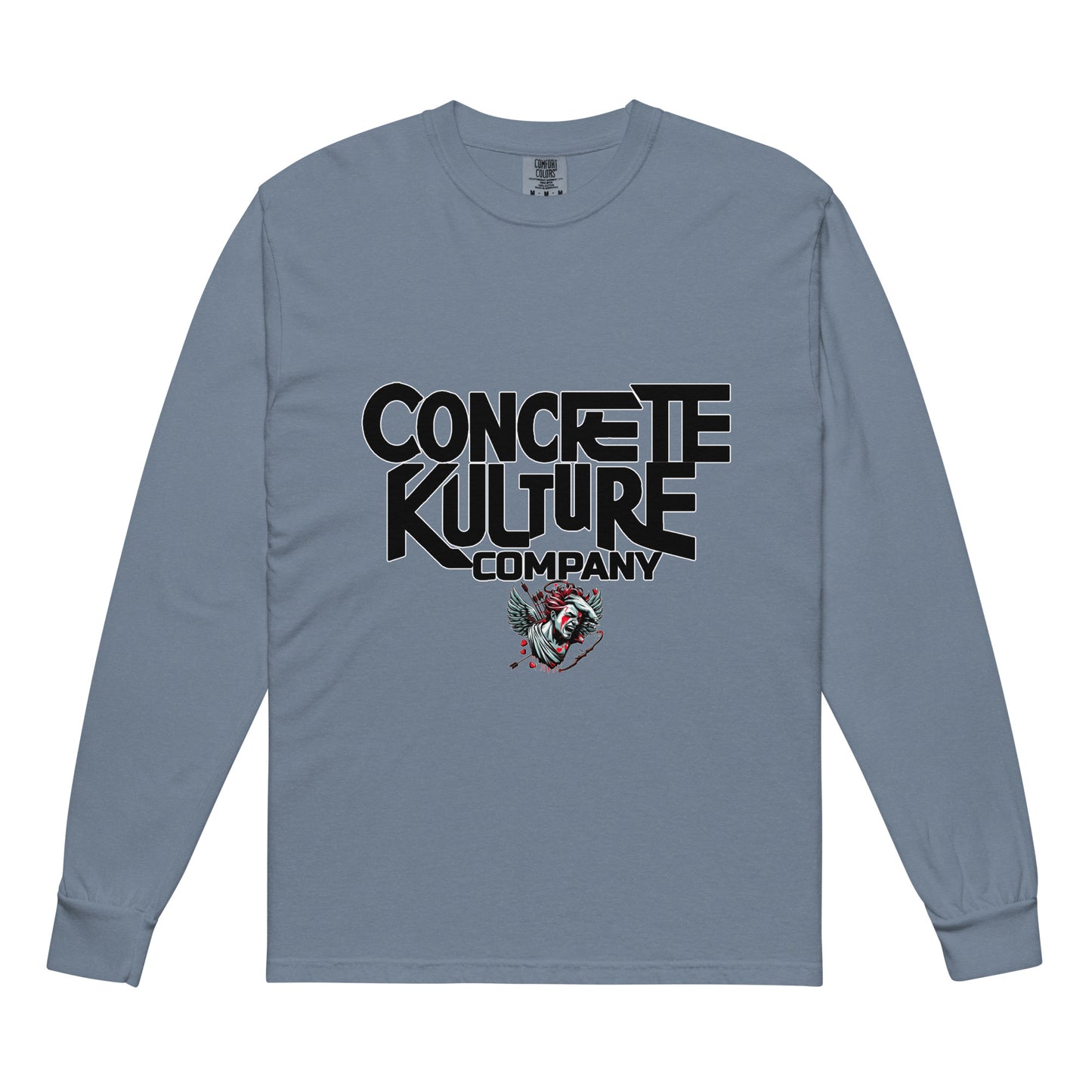 Concrete Kulture Company -dyed heavyweight long-sleeve shirt