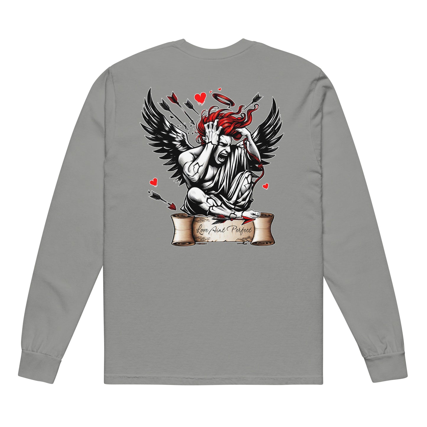 Concrete Kulture Company -dyed heavyweight long-sleeve shirt