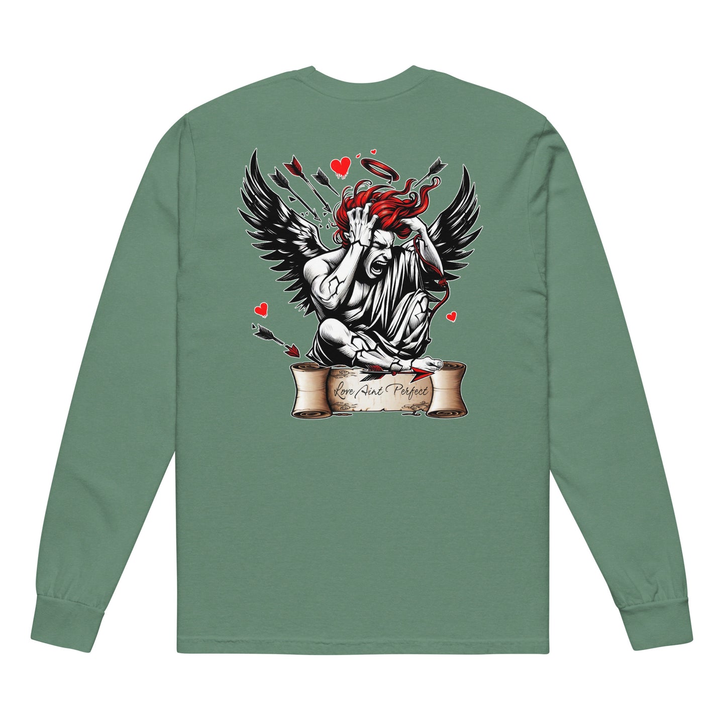 Concrete Kulture Company -dyed heavyweight long-sleeve shirt