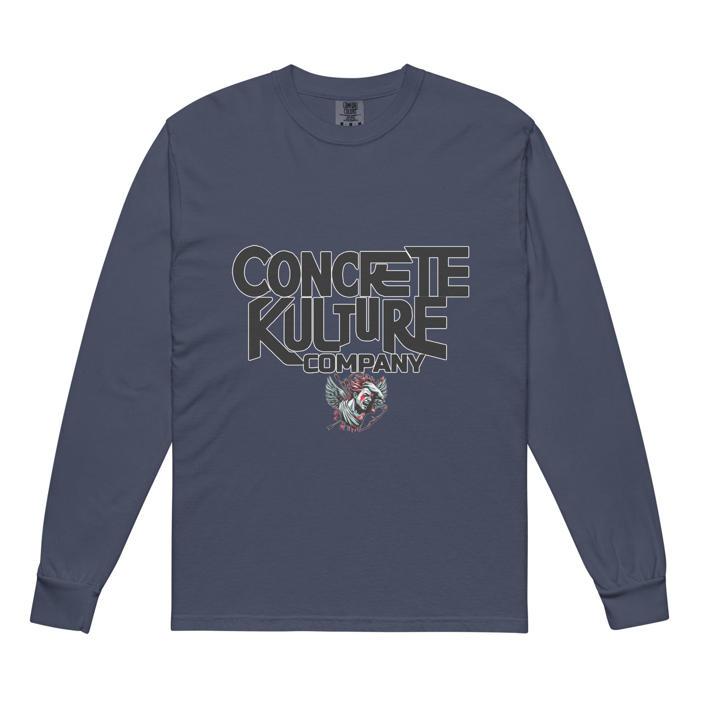 Concrete Kulture Company -dyed heavyweight long-sleeve shirt