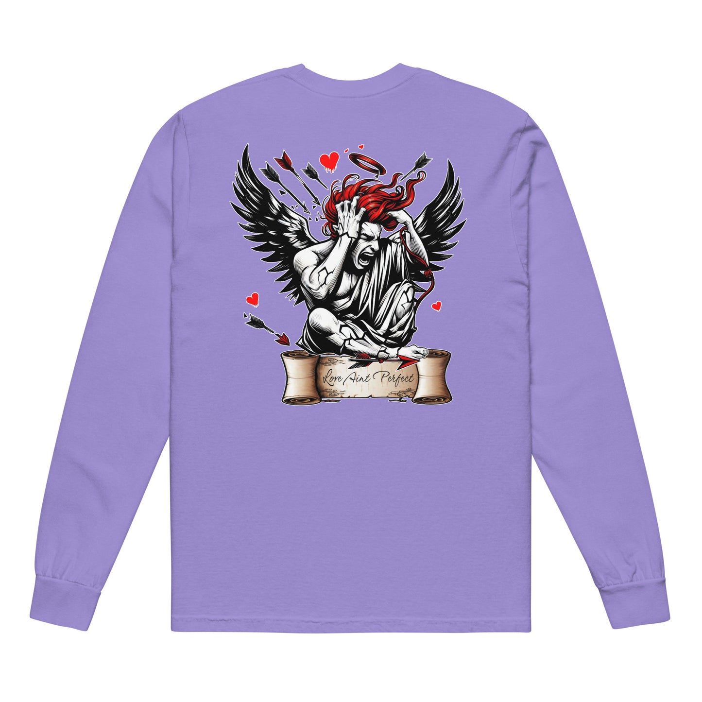 Concrete Kulture Company -dyed heavyweight long-sleeve shirt