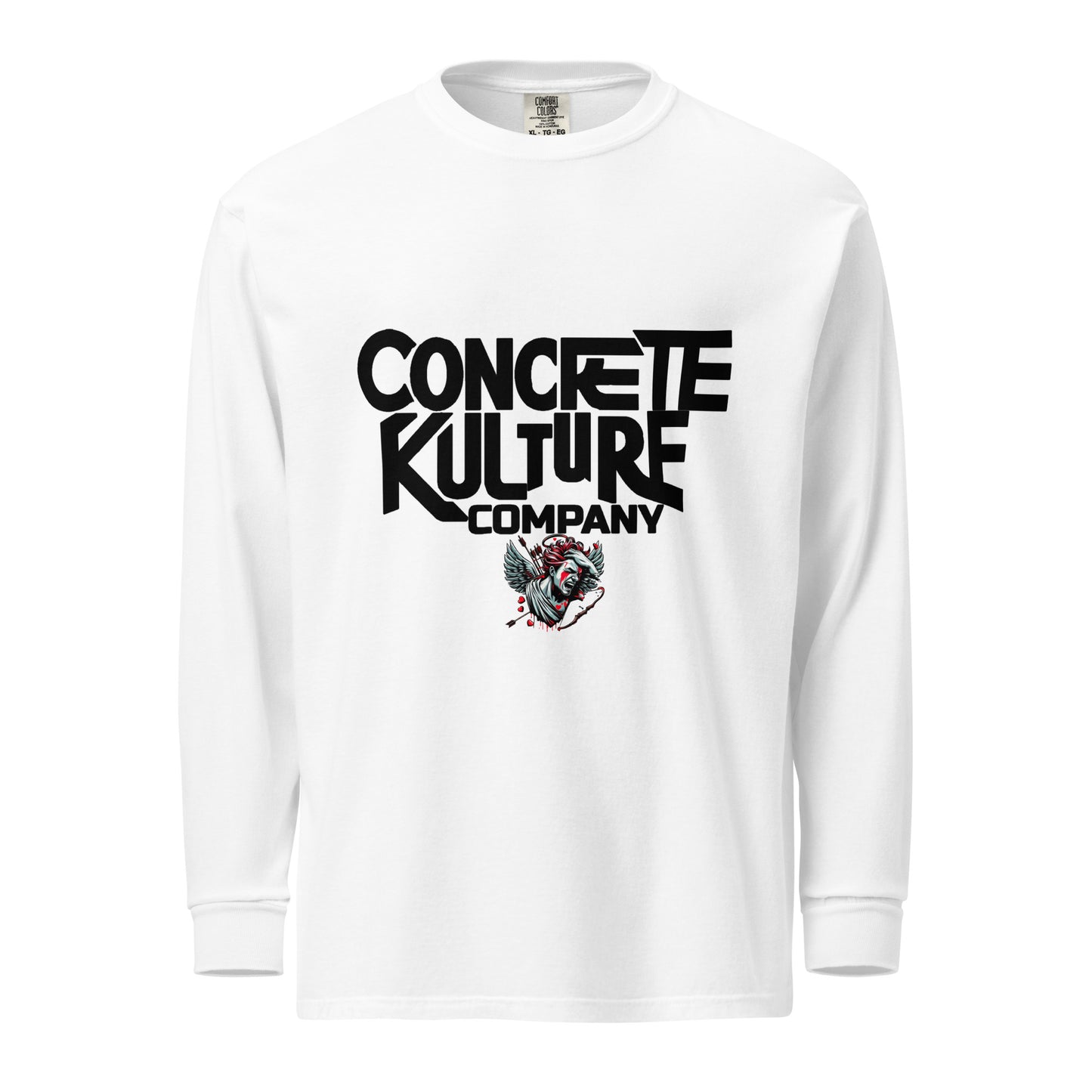 Concrete Kulture Company -dyed heavyweight long-sleeve shirt