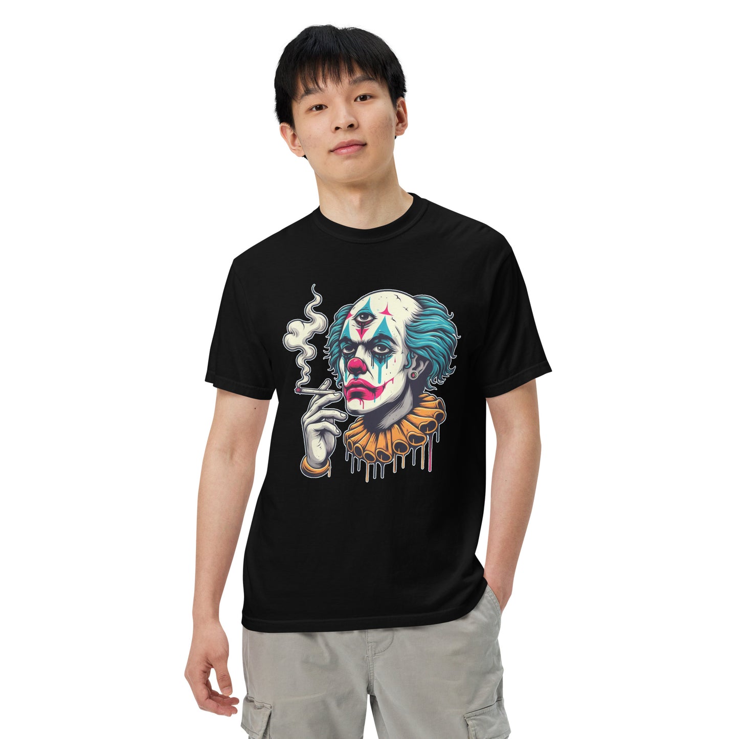 CKco "Send in the Clowns" Unisex garment-dyed heavyweight t-shirt