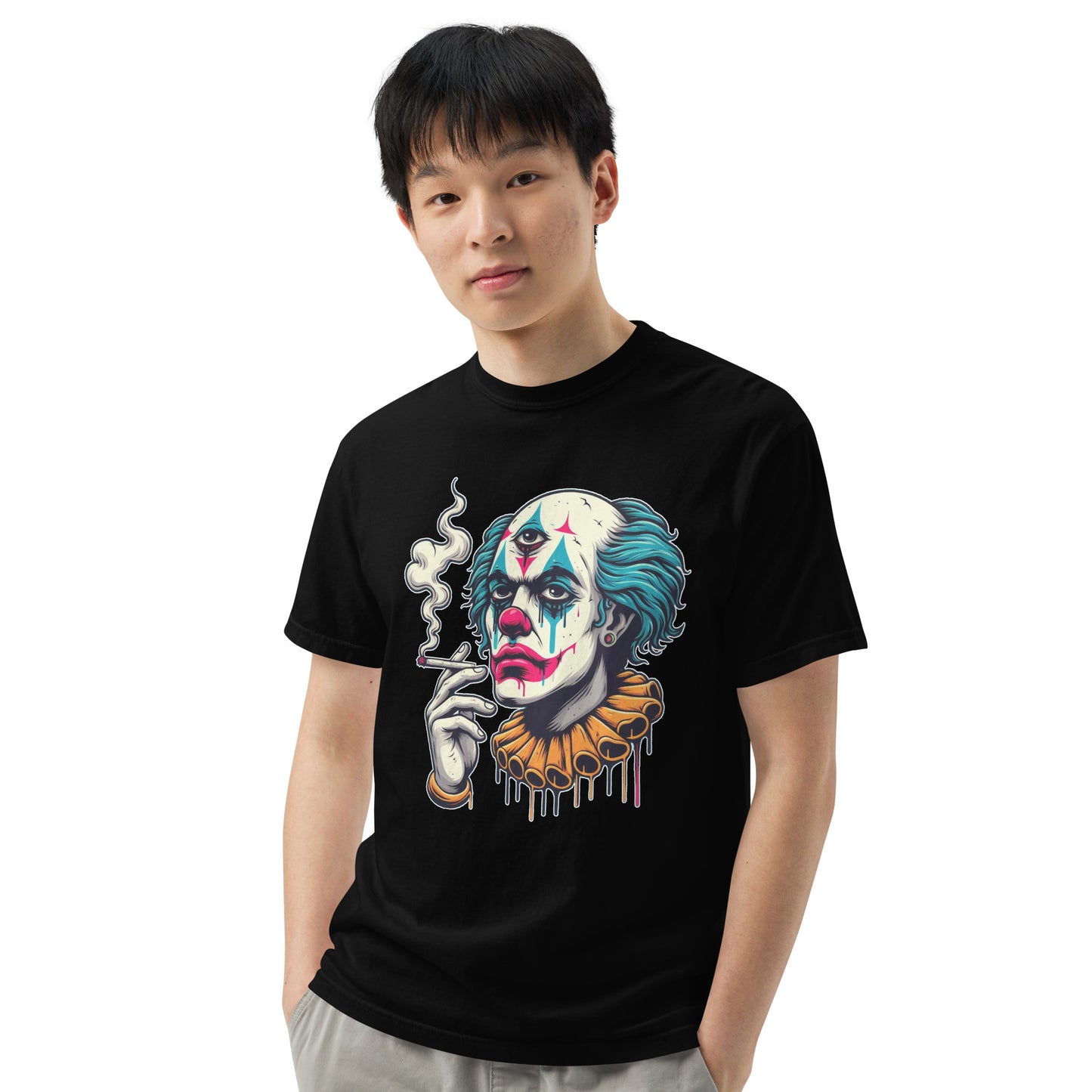 CKco "Send in the Clowns" Unisex garment-dyed heavyweight t-shirt