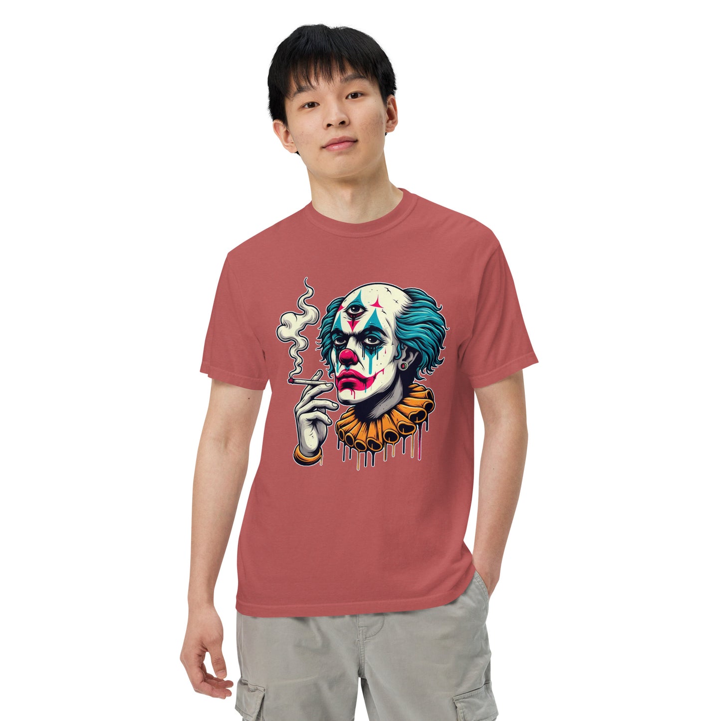 CKco "Send in the Clowns" Unisex garment-dyed heavyweight t-shirt