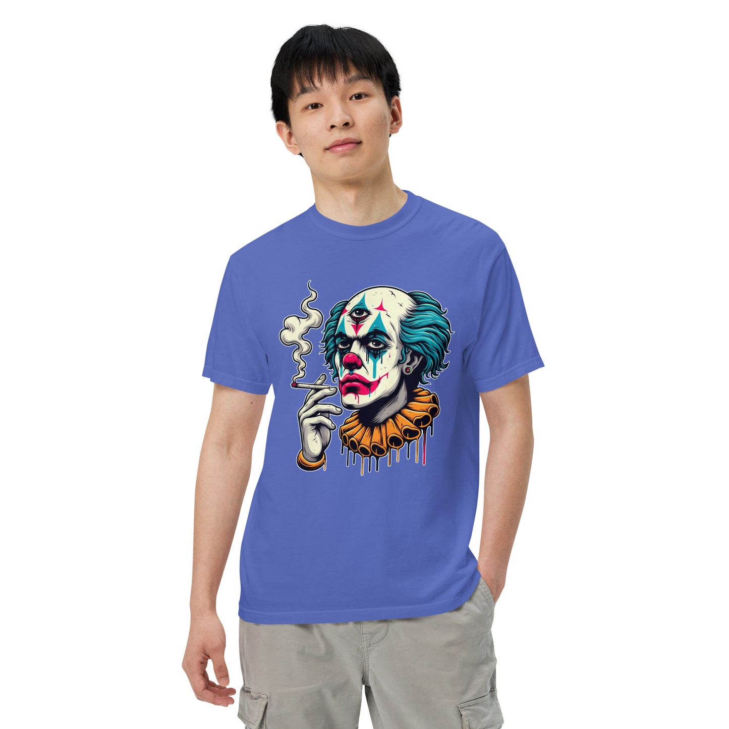 CKco "Send in the Clowns" Unisex garment-dyed heavyweight t-shirt