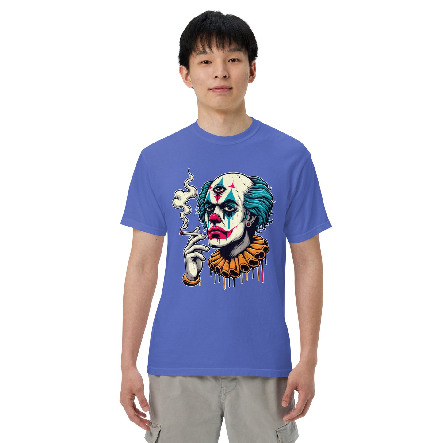 CKco "Send in the Clowns" Unisex garment-dyed heavyweight t-shirt