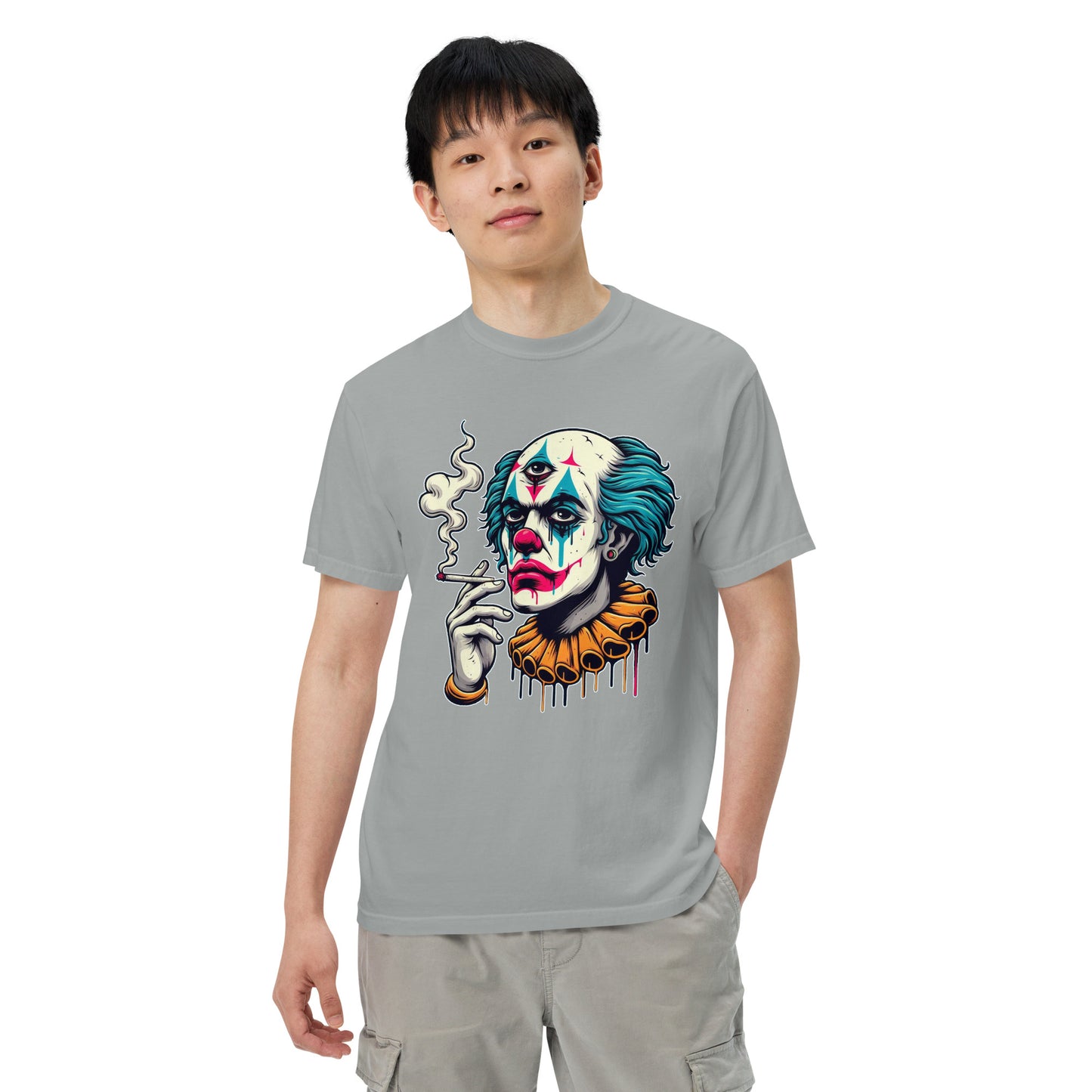 CKco "Send in the Clowns" Unisex garment-dyed heavyweight t-shirt
