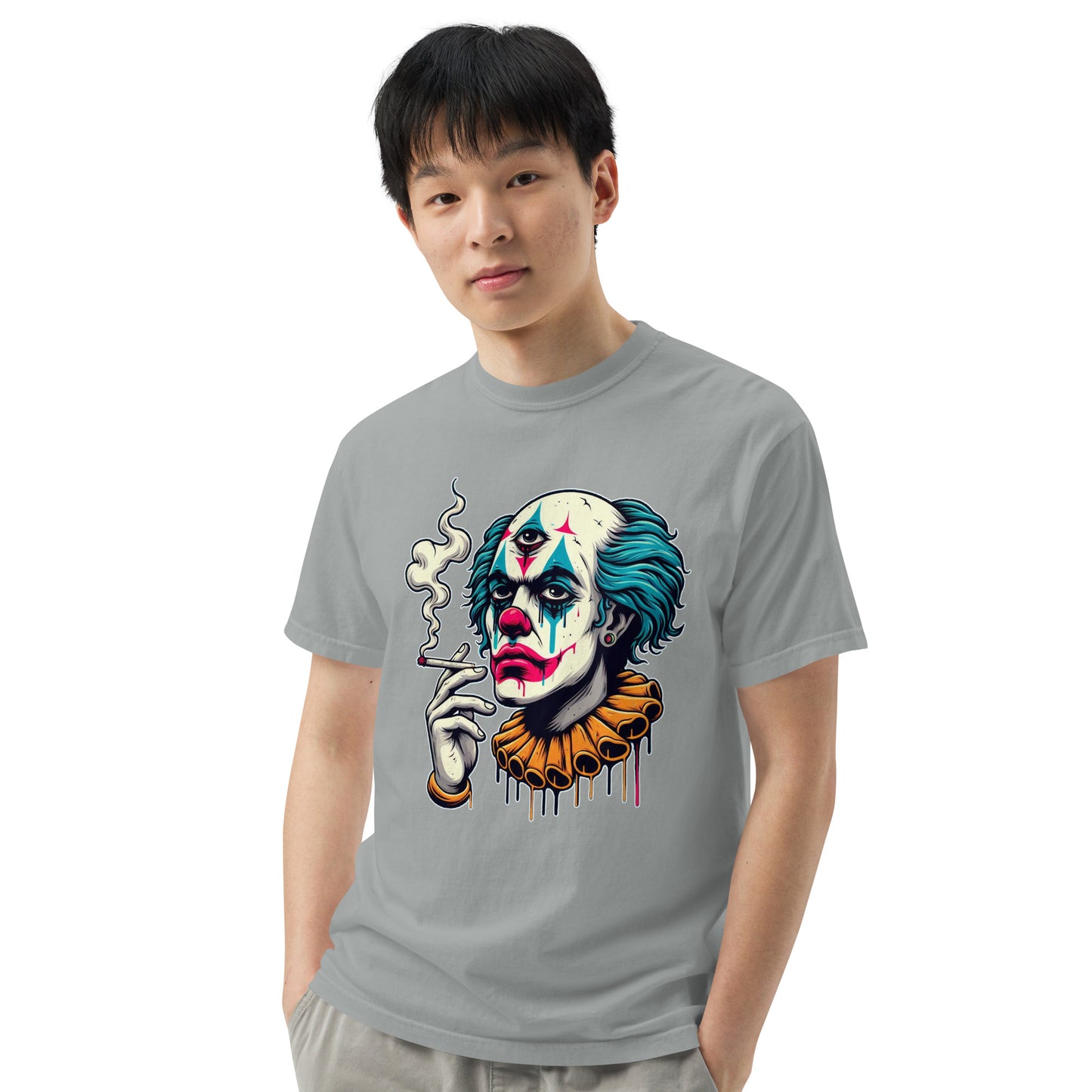 CKco "Send in the Clowns" Unisex garment-dyed heavyweight t-shirt